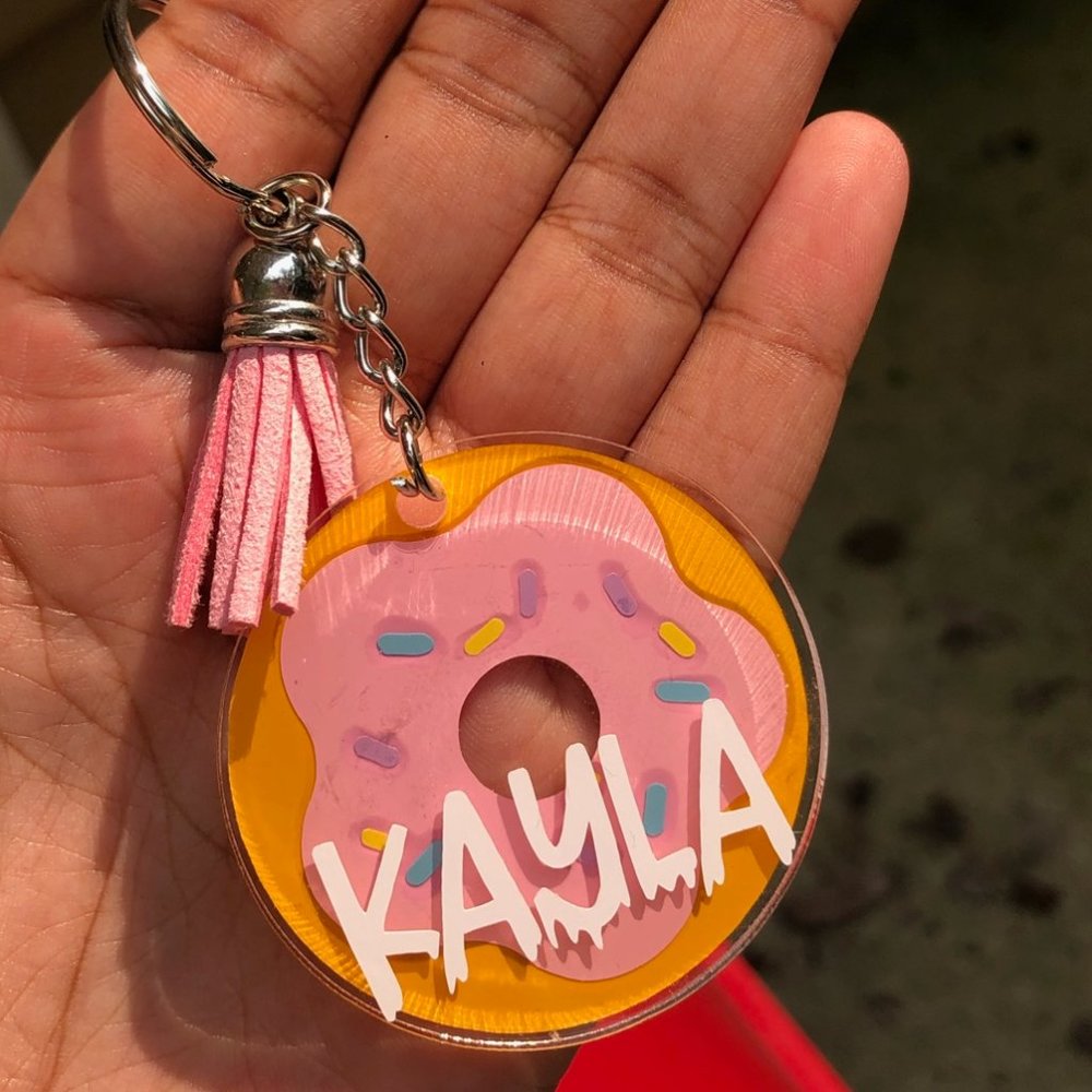 ⭐️2 for $15 ⭐️ Customized Designed Personalized Keychains: Holiday Gift Ideas - Picture 10 of 17